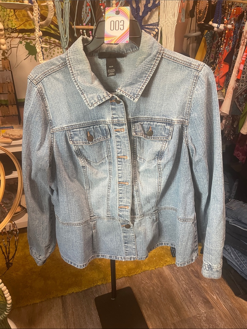 Venezia Light Blue Denim Jean Jacket